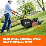 SENIX 22-Inch Self-Propelled Gas Lawn Mower