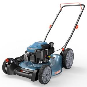 SENIX 21-inch Gas Lawn Mower with Mulching