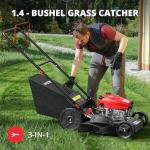 AMERISUN 21" 3-in-1 Gas Lawn Mower