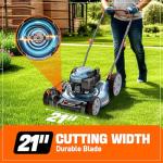 SENIX 21-inch Gas Lawn Mower with Mulching