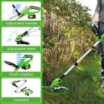 20V Cordless String Trimmer with Batteries and Charger