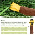 WOHEER Thorn-Proof Gardening Gloves for Women