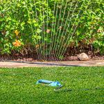 Aqua Joe 4973 Sq Ft Turbo Oscillating Sprinkler