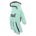 MUD Tough Women's Mint Garden Gloves, Touchscreen Ready