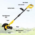 Cordless Edger Tool for Dewalt 20V MAX Battery