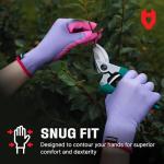 NoCry Women’s Gardening Gloves with Non-Slip Grip