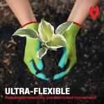 NoCry Women’s Gardening Gloves with Non-Slip Grip