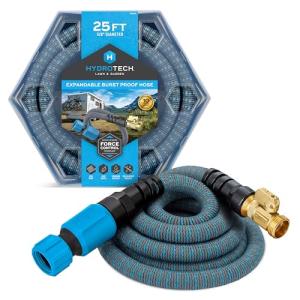 HydroTech 25 ft Expandable Burst-Proof Garden Hose