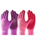 Women's Breathable Latex-Coated Garden Gloves, 2 Pairs