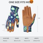 Floral Gardening Gloves for Women - Breathable & Thorn-Proof