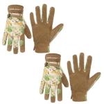 Thorn-Proof Garden Gloves for Women - 2 Pairs