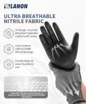 Nitrile Coated Gardening Gloves for Men and Women
