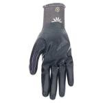 Women's Daisy Print Nitrile Garden Gloves - Gray