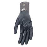 Women's Daisy Print Nitrile Garden Gloves - Gray