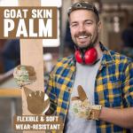 Thorn-Proof Garden Gloves for Women - 2 Pairs