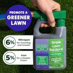 Liquid Lawn Fertilizer with Iron for Greener Grass