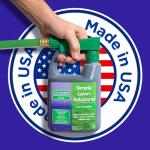 Liquid Lawn Fertilizer with Iron for Greener Grass