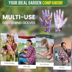 Nimalpal Women's Gardening Gloves - 6 Pairs
