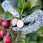 Floral Gardening Gloves for Women - 3 Pairs