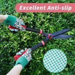 Floral Gardening Gloves for Women - 3 Pairs
