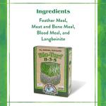 Organic Bio-Turf Lawn Fertilizer Mix 4 lb
