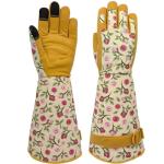 Thorn-Proof Gardening Gloves with Touchscreen - Yellow