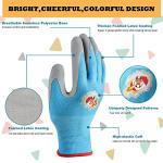 Kids Gardening Gloves with Arm Sleeves - Age 2-12