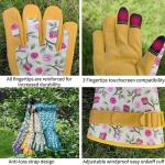 Thorn-Proof Gardening Gloves with Touchscreen - Yellow