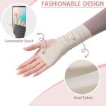 Women's UV Sun Protection Arm Sleeves - 2 Pairs