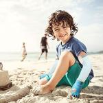 Kids Gardening Gloves with Arm Sleeves - Age 2-12