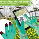 MERTURN Thorn-Proof Leather Gardening Gloves for Women