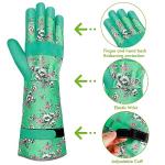 MERTURN Thorn-Proof Leather Gardening Gloves for Women
