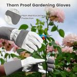 Thorn-Proof Goatskin Gardening Gloves for All