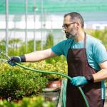 KAYGO Waterproof Rubber Coated Work Gloves, XL