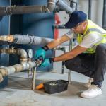 KAYGO Waterproof Rubber Coated Work Gloves, XL