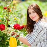 MERTURN Women's Heavy Duty Leather Gardening Gloves