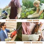 Handy Pigskin Leather Gardening Gloves for All