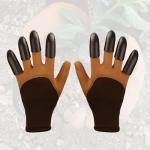 Garden Gloves with Claws - 2 Pairs for Digging
