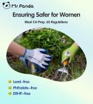 Skin-Friendly Gardening Gloves for Women - 6 Pairs