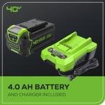 Greenworks 40V 19" Cordless Push Lawn Mower