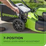 GreenWorks 20-Inch Lawn Mower - Green
