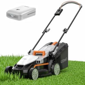 Litheli 20V Cordless 13" Lawn Mower with Battery