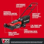 CRAFTSMAN V20 20-Inch Brushless Cordless Mower