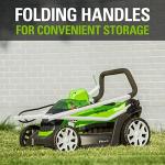 40V 14-Inch Lawn Mower - Easy to Assemble