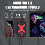 2000A Portable Jump Starter for Cars and Boats