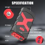 2000A Portable Jump Starter for Cars and Boats