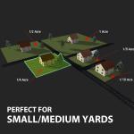 PowerSmart 21" Gas Push Lawn Mower with Mulching