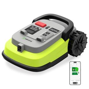 Smart Robot Lawn Mower with AI Navigation