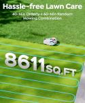 Cordless Robot Lawn Mower with GPS Navigation