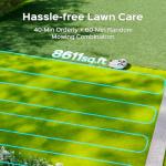 YARDCARE M800Plus Cordless GPS Robot Lawn Mower